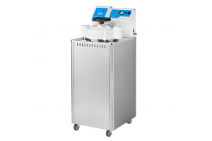 VERTICAL FLOOR-STANDING LABORATORY AUTOCLAVES WITH PREVACUUMS AND DRYING